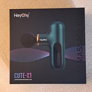 Powerful Mini Massage Gun - 4 Massage Heads, Strap and Storage Bag